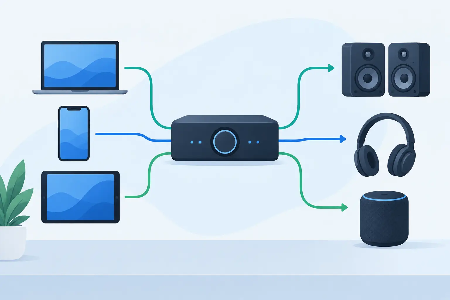 Audio Channel Routing for Devices You Own