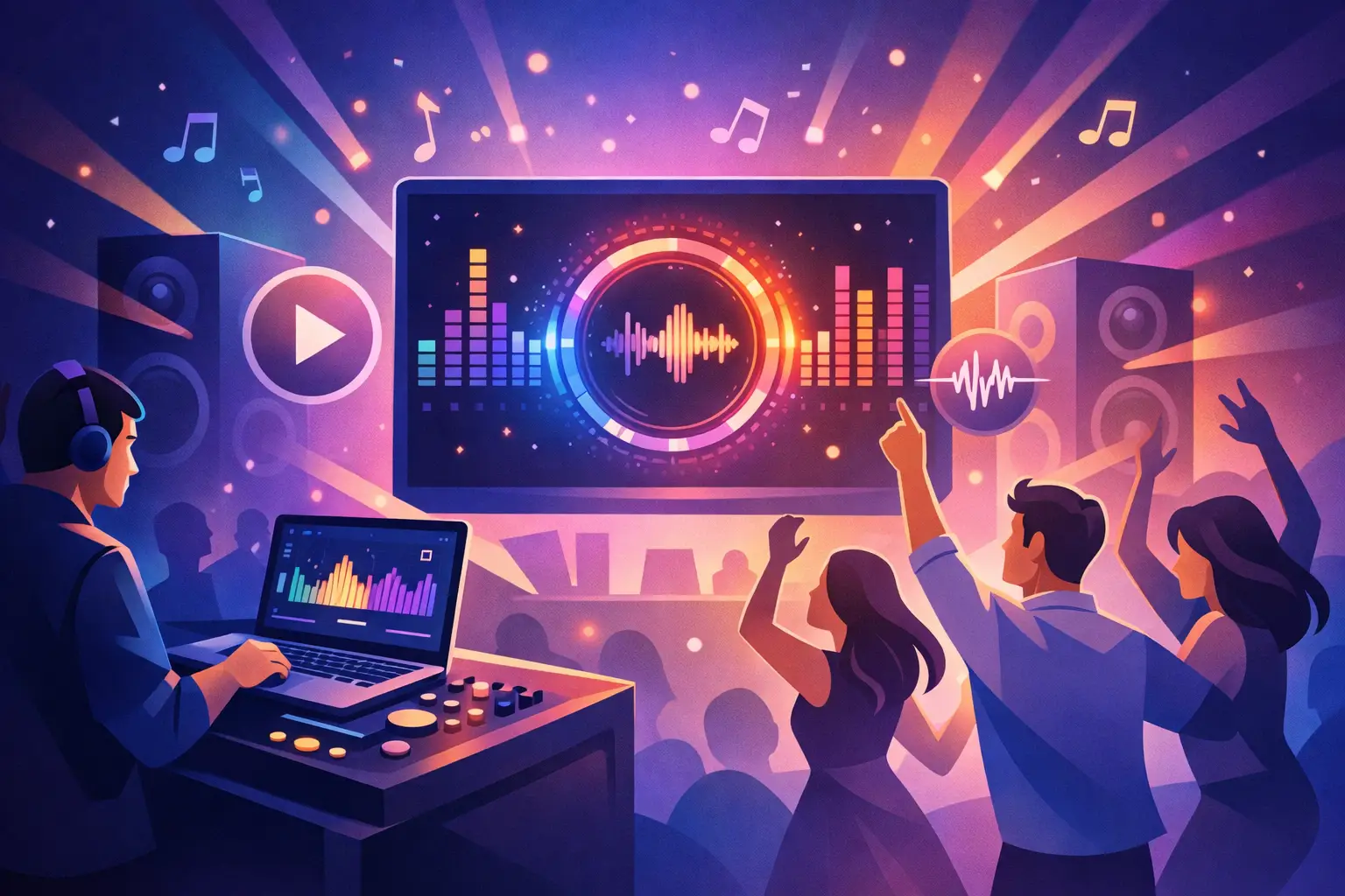 Best Online Music Visualizer for Parties