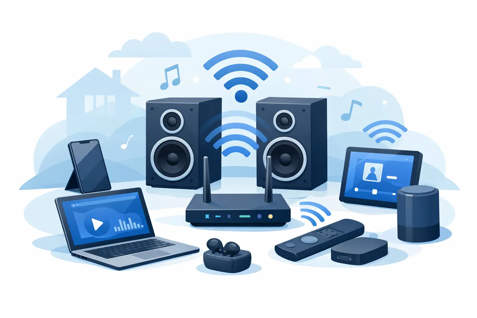 Build a Wireless Audio System With Devices You Own