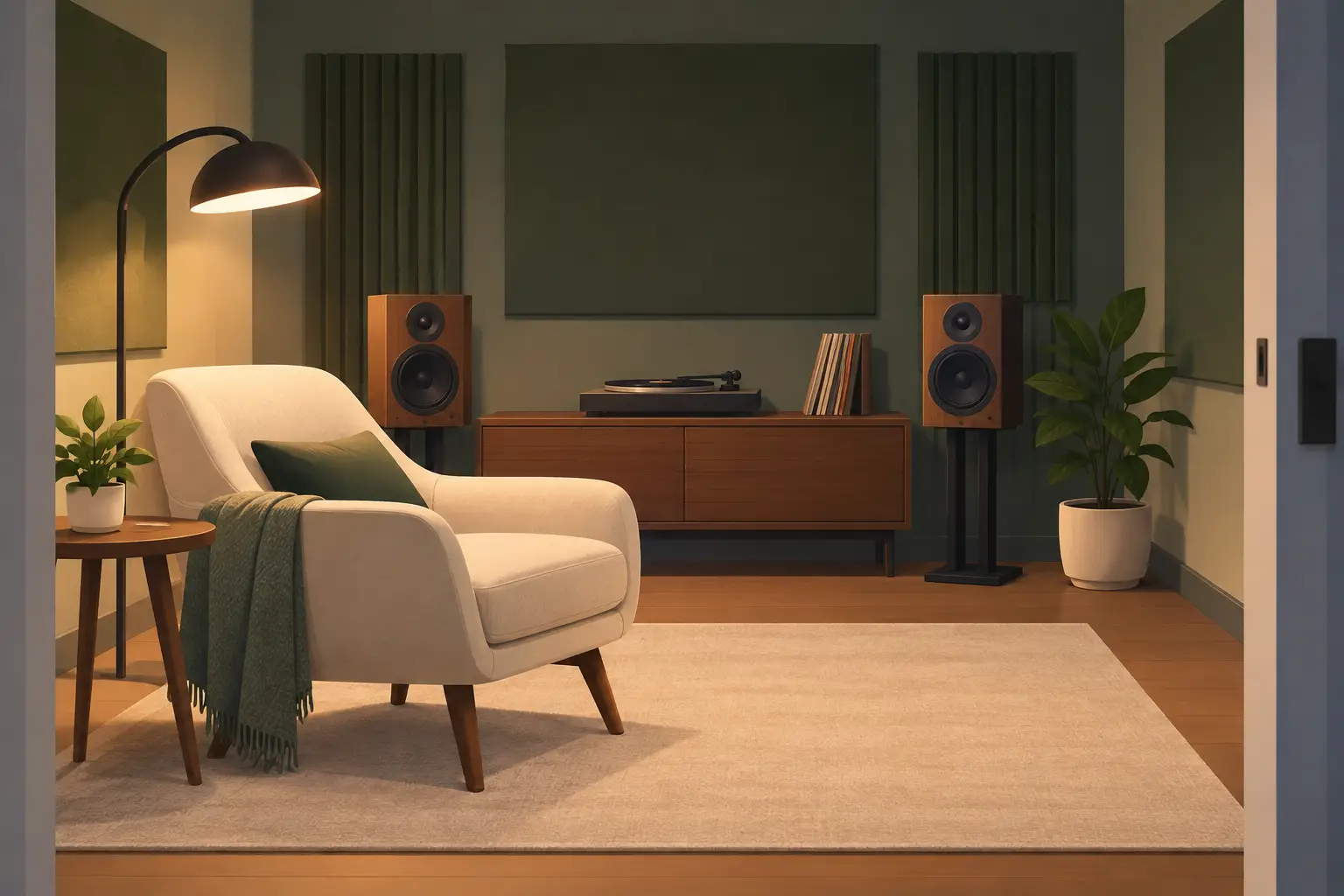 How to Create a Private Listening Room at Home