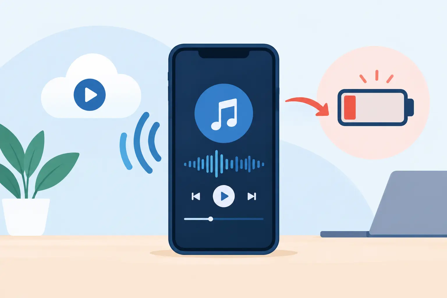 Does Online Audio Drain Battery? What Uses Power