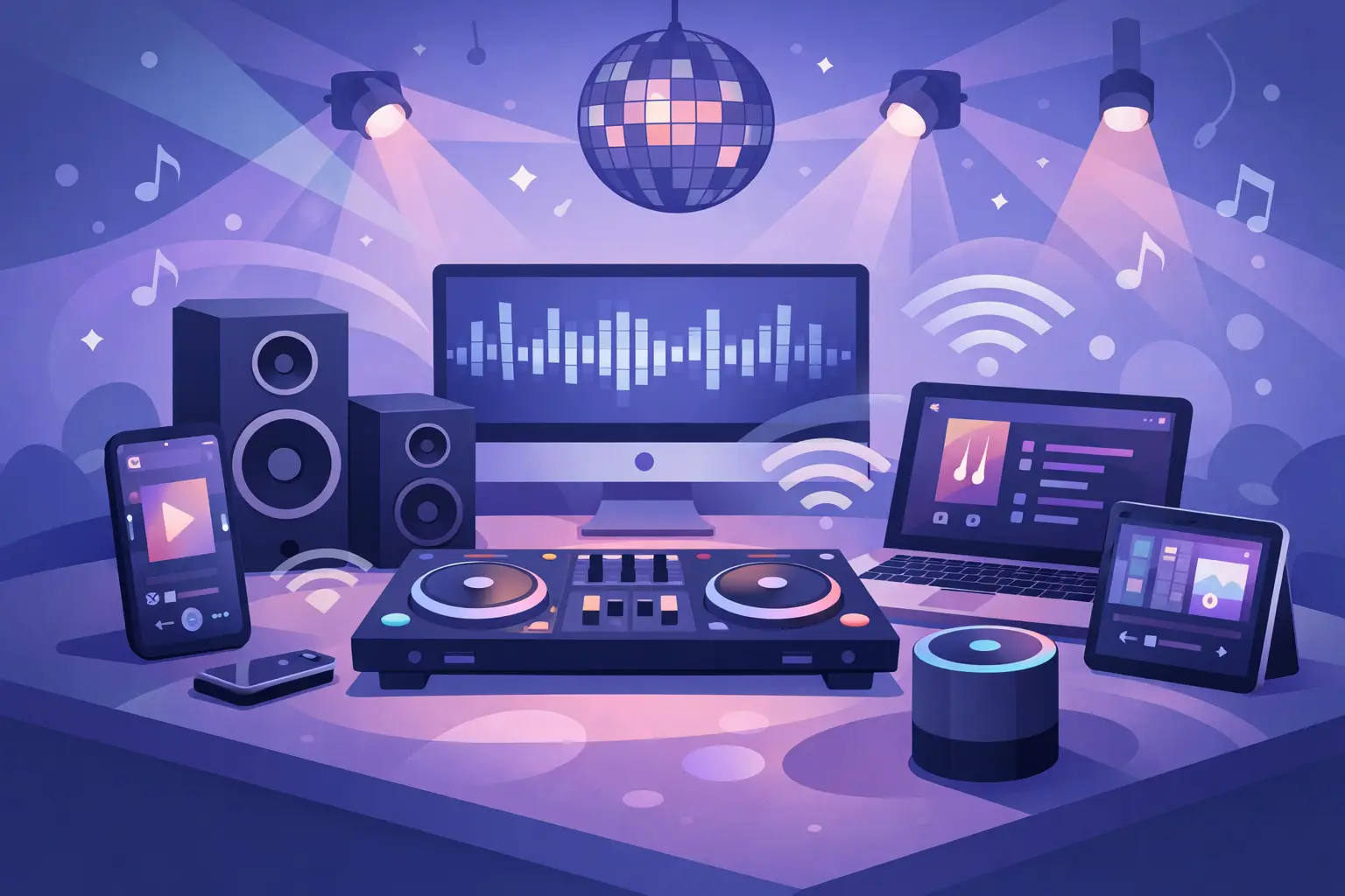 How to Build a Multi Device Party Music Setup