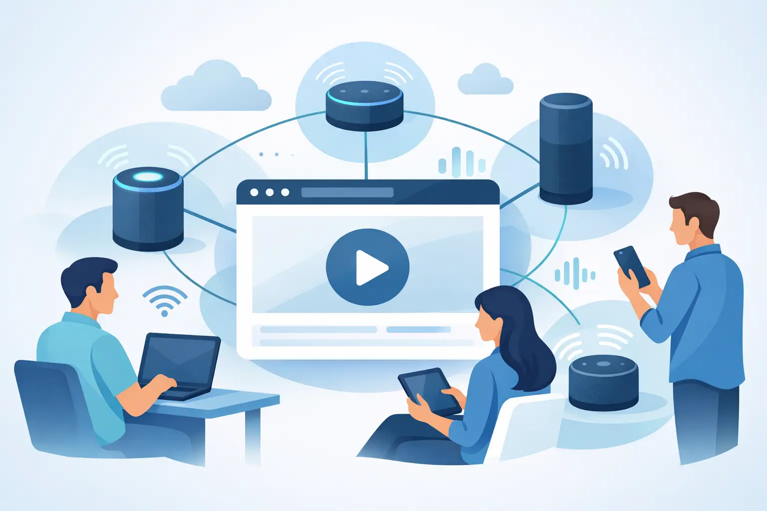 How to Create a Browser Speaker Network