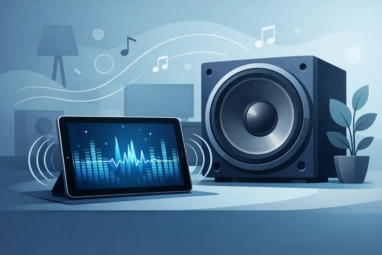 How to Use Tablets as Subwoofers