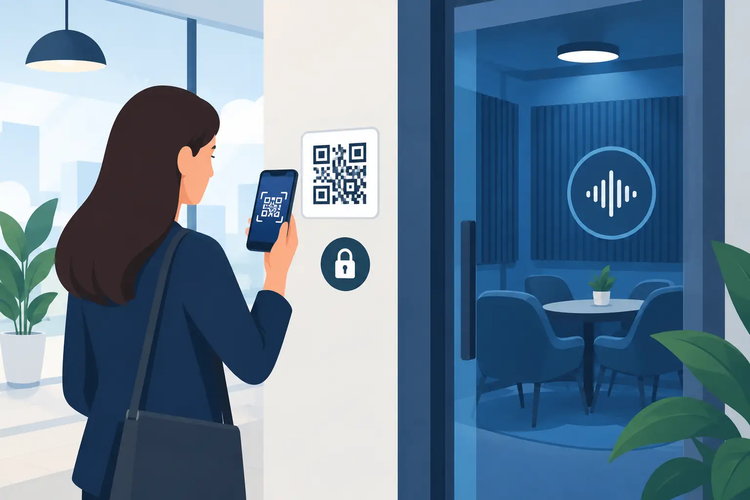 Secure QR Audio Room Access That Stays Simple
