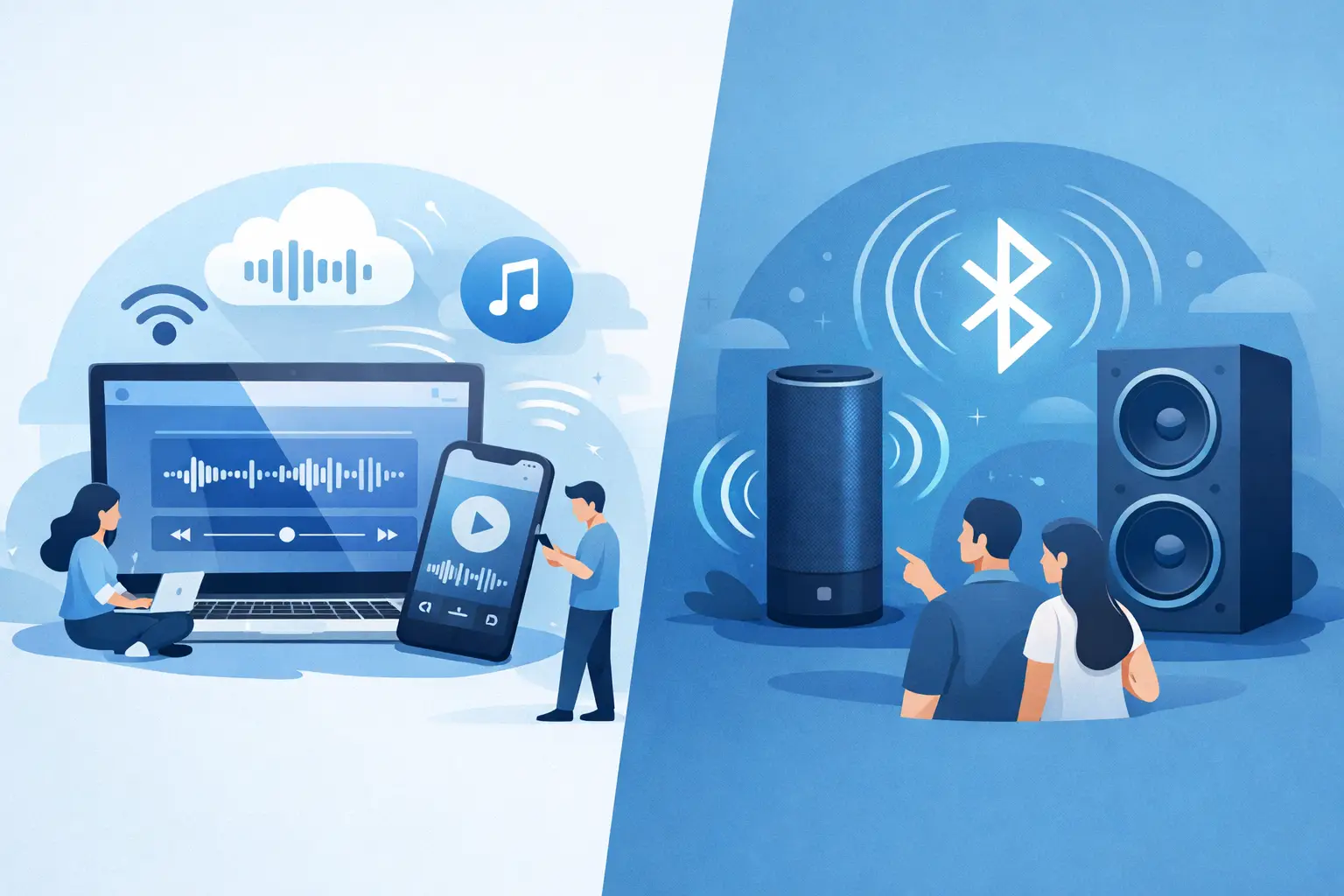 Web Audio Platform vs Bluetooth Speakers
